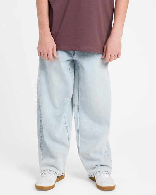 Image of Jeans. Productname: volcom Boys 8-16 Chillow Denim Jeans Desert Dirt Indigo - in Desert Dirt Indigo colour by brand - Volcom