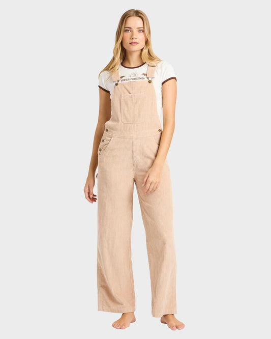 Image of Accessories. Productname: billabong - Womens Vacay Cord Onesie - Oatmeal - in Oatmeal colour by brand - billabong