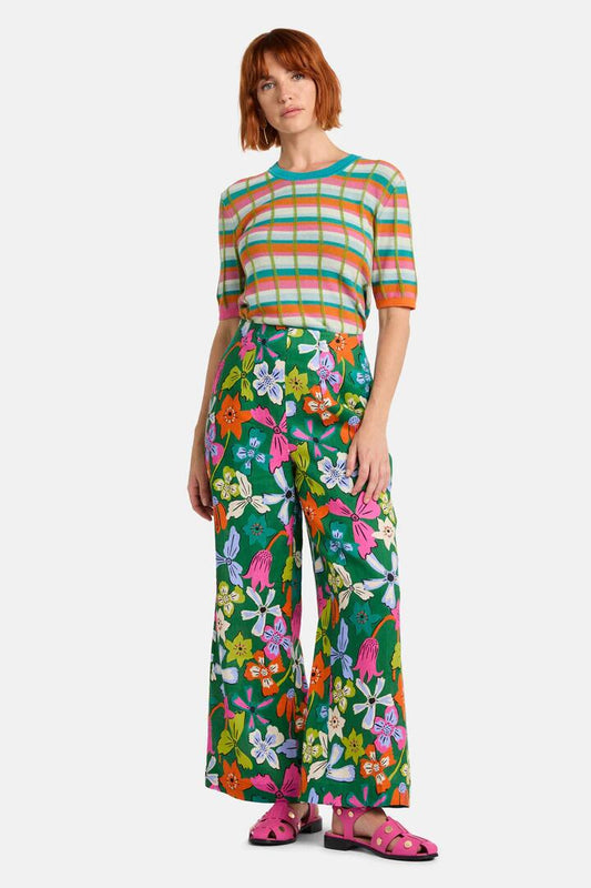 Image of Jewelry. Productname: Daisy Chain Print Pant in Print colour by brand - Gorman