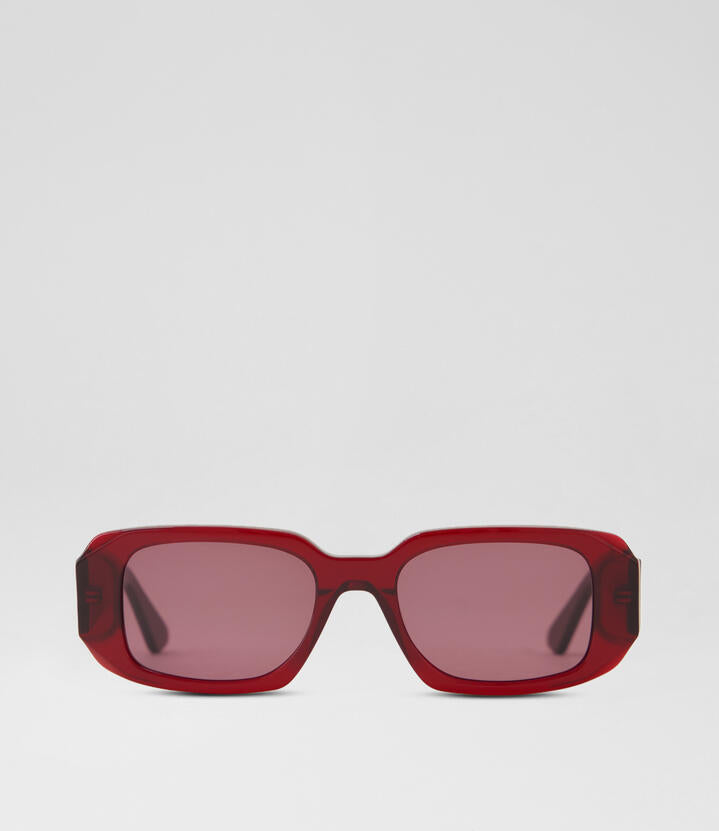 Image of Sunglasses. Productname: Eve Wine Acetate Sunglasses in Wine colour by brand - MOLLINI