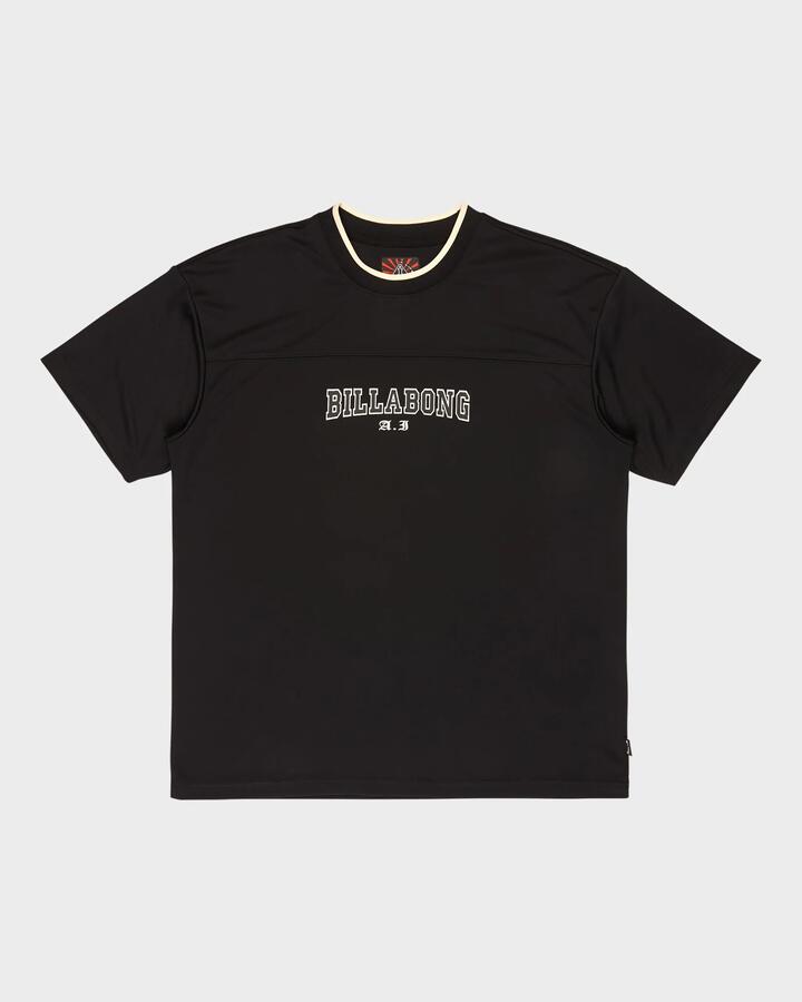 Image of T-Shirts. Product name - Billabong Mens A.I Mesh T-Shirt Black in Black colour by brand - Billabong