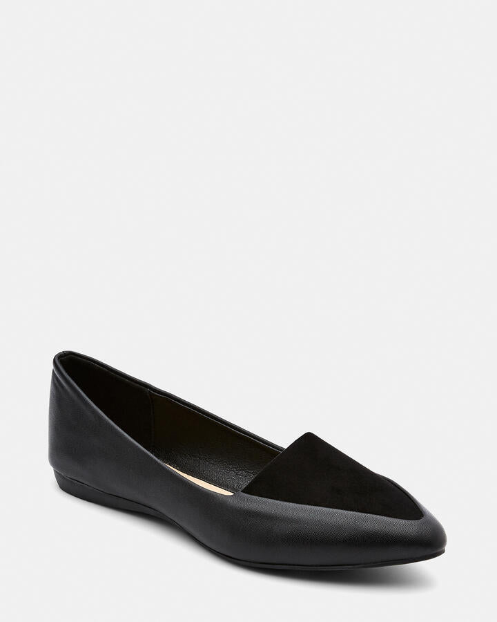 Image of Flats. Productname: Cleopatra: Black - Women's Casual Flat Closed in Black colour by brand - Novo