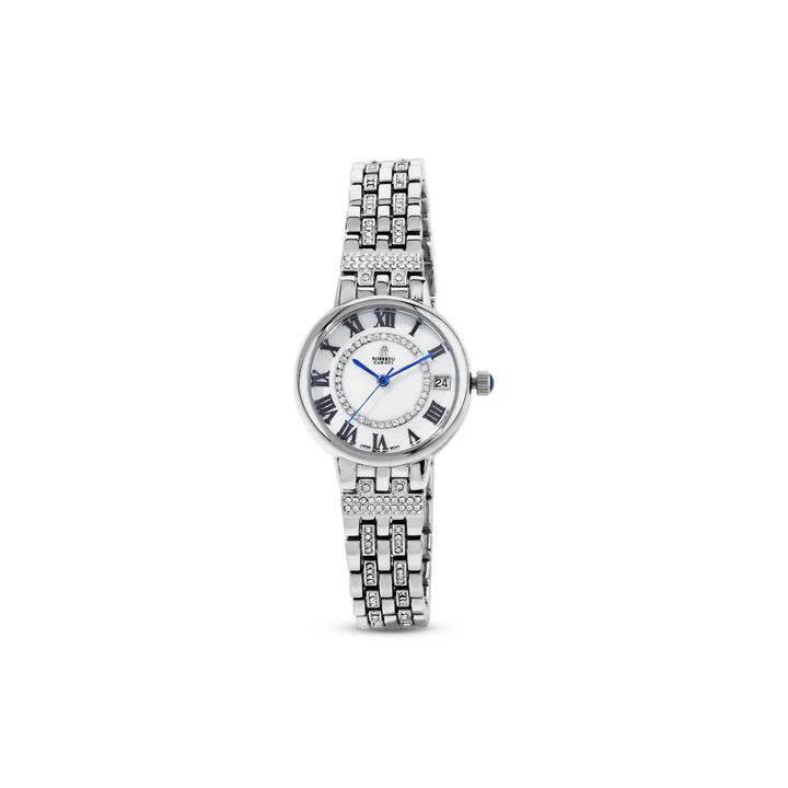 Image of Watches. Productname: Roberto Carati Audrey Quartz Silver Tone Watch M9090-V1 in Watch colour by brand - Roberto Carati