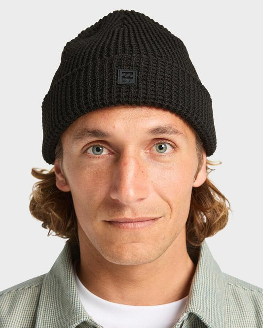 Image of Hats. Productname: Billabong - Mens Adiv Barrow Beanie - Black - in Black colour by brand - Billabong