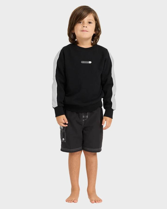 Image of Accessories. Productname: billabong - Toddlers Spec 73 Crew Neck - Black - in Black colour by brand - billabong