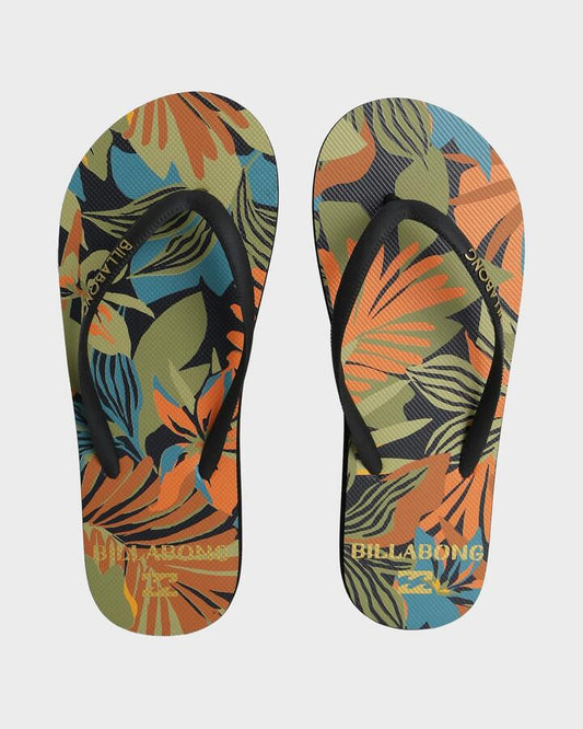 Image of Sandals. Productname: billabong - Womens Des Tropiques Thongs - Black Sands - in Black Sands colour by brand - billabong