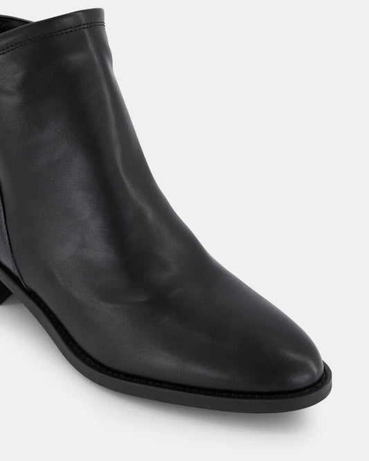 Image of Boots. Product name - Brooklynn Black in Black colour by brand - Novo