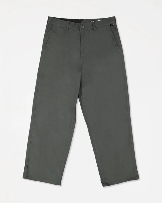 Image of Accessories. Product name - Volcom Mens Billow Chinos Castlerock in Castlerock colour by brand - Volcom
