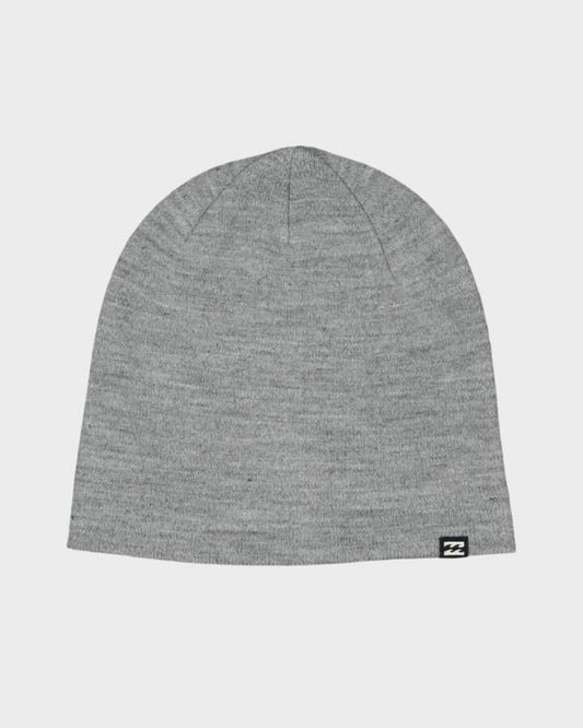 Image of Hats. Productname: Billabong - Mens All Day Beanie - Grey Heather - in Grey Heather colour by brand - Billabong