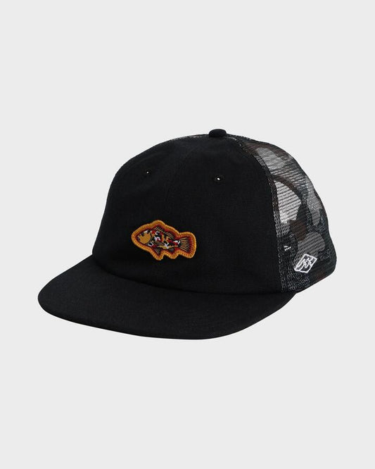 Image of Hats. Productname: billabong - Mens Otis Mangrove 5 Panel Twill Snapback Cap - Black - in Black colour by brand - billabong