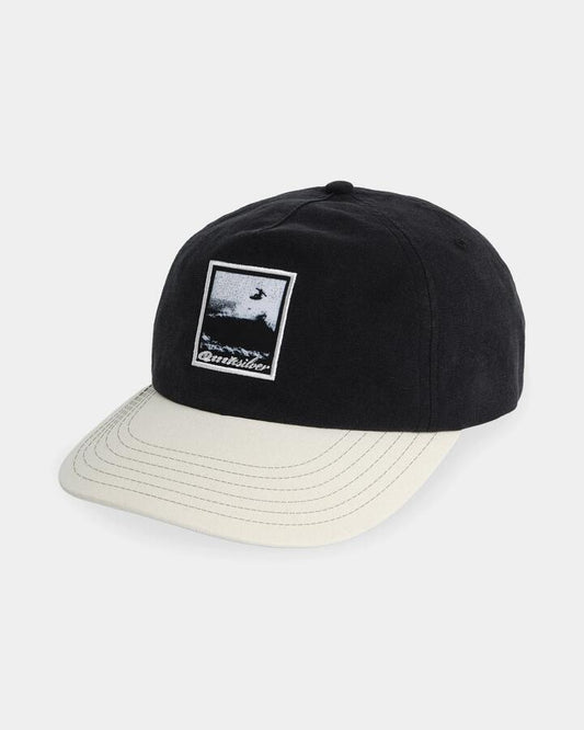Image of Hats. Productname: quiksilver - Mens Mercury Cap - Black/Bone White - in Black/Bone White colour by brand - quiksilver