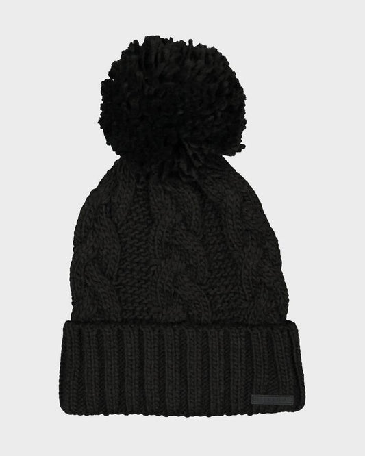 Image of Hats. Productname: billabong Womens Cozy Up Beanie Black - in Black colour by brand - Billabong