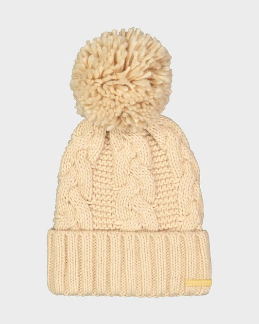 Image of Hats. Productname: billabong - Womens Cozy Up Beanie - Oatmeal - in Oatmeal colour by brand - billabong