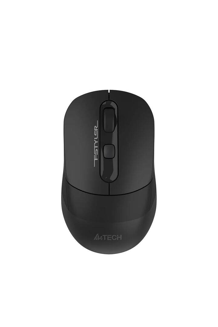 Image of Electronics Accessories. Productname: A4Tech FB10CS Stone Black Compact Silent Office Mouse in Stone Black colour by brand - A4Tech