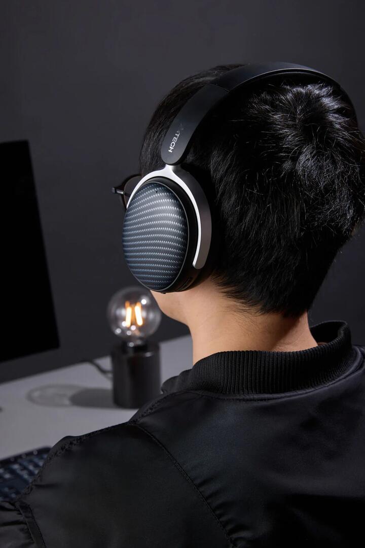 Image of Others. Productname: A4Tech BH350C Black Dual-Mode ANC Wireless Headphones in Black colour by brand - A4Tech