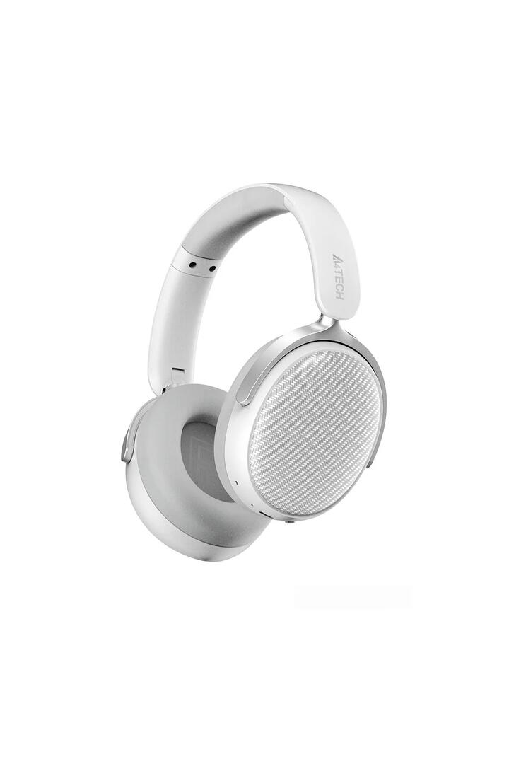 Image of Others. Productname: A4Tech BH350C White Dual-Mode ANC Wireless Headphones in White colour by brand - A4Tech