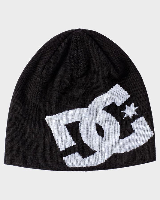 Image of Hats. Productname: DC Shoes - Mens Big Star 2 Beanie - Black - in Black colour by brand - DC Shoes