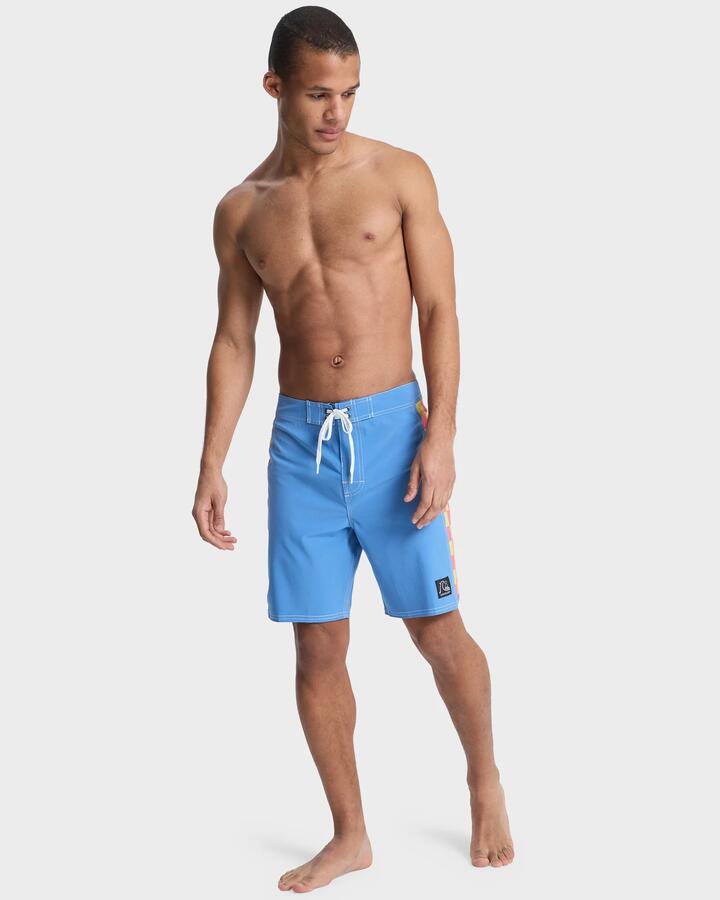 Image of Swimwear. Product name - Quiksilver Mens Original Arch 18" Boardshorts Riviera in Riviera colour by brand - Quiksilver