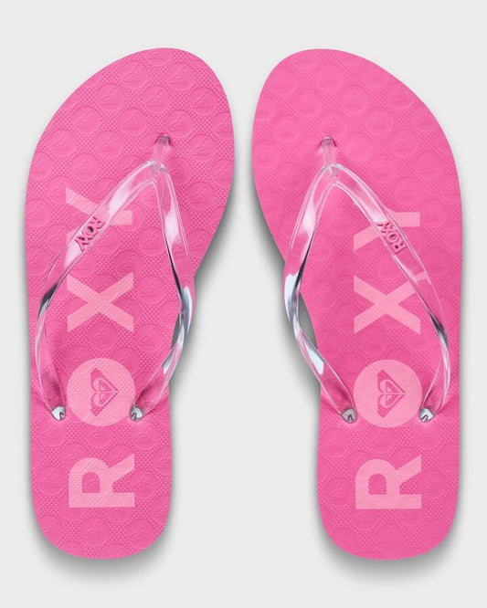Image of Sandals. Productname: roxy Womens Viva Jelly Thongs Sangria Sunset - in Sangria Sunset colour by brand - Roxy