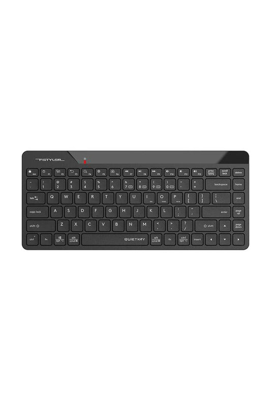 Image of Electronics Accessories. Productname: FBK22 AS Nano Receiver Compact Keyboard in Black colour by brand - A4Tech