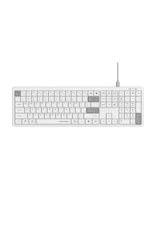 Image of Electronics Accessories. Productname: A4Tech FX55 White Full in White colour by brand - A4Tech