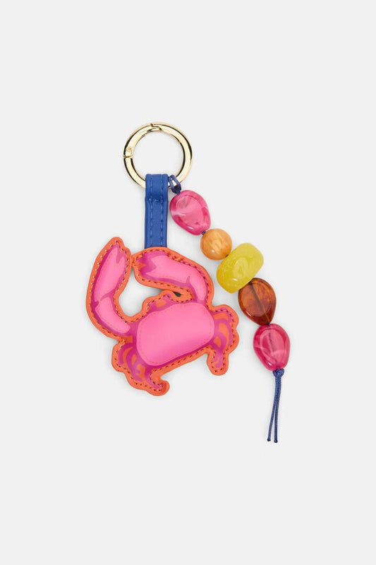 Image of Charms. Productname: Crab Party Bag Charm in Multi colour by brand - Gorman
