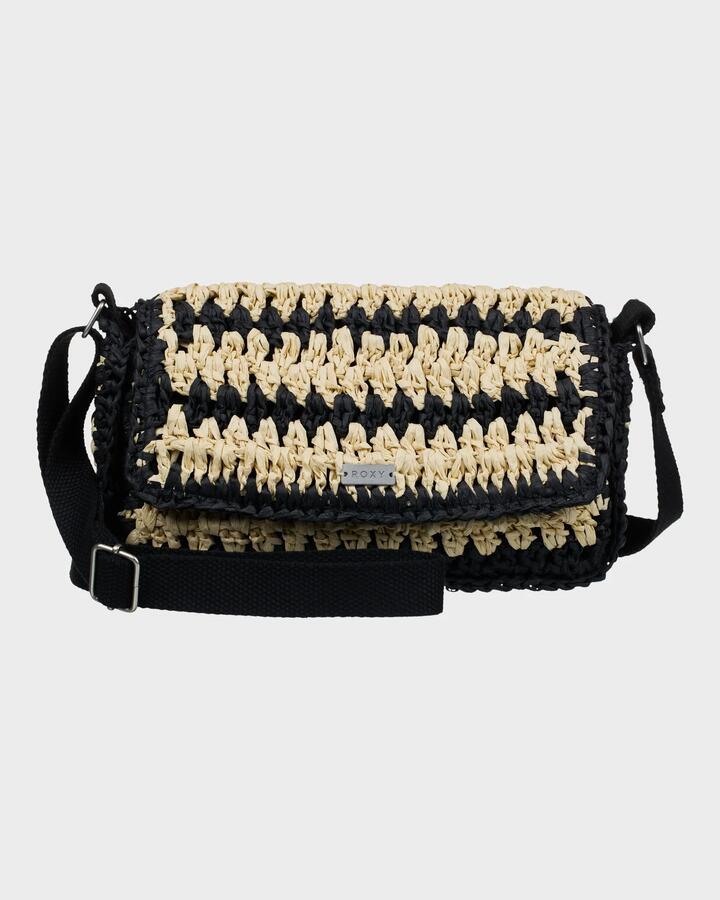 Image of Bags. Productname: roxy Womens Into The Mystic Sling Bag Anthracite - in Anthracite colour by brand - Roxy