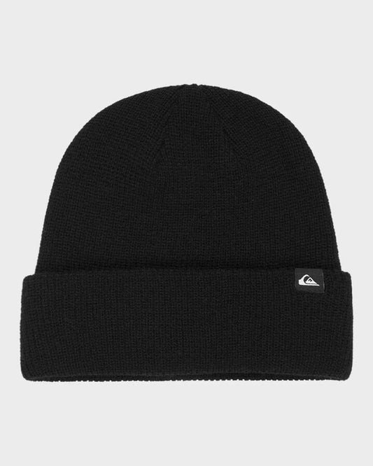 Image of Hats. Productname: quiksilver Mens Performer Beanie Black - in Black colour by brand - Quiksilver