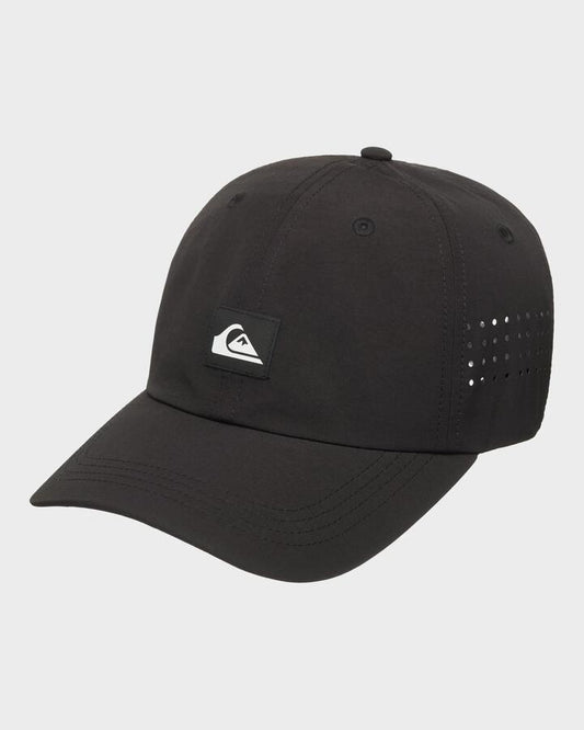 Image of Hats. Productname: quiksilver - Mens Decades Cotton Cap - Black - in Black colour by brand - quiksilver