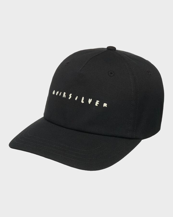 Image of Hats. Productname: quiksilver - Mens Drifter Canvas Cap - Black - in Black colour by brand - quiksilver