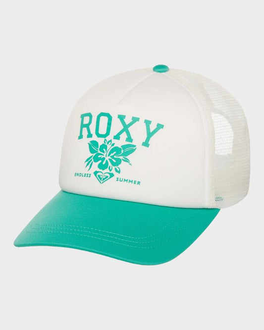 Image of Hats. Productname: roxy - Womens Gold Dust Girl Cap - Sea Green - in Sea Green colour by brand - roxy