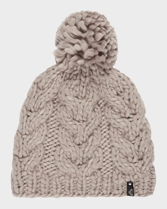 Image of Hats. Productname: Roxy - Womens Winter Pom Beanie - Ash - in Ash colour by brand - Roxy