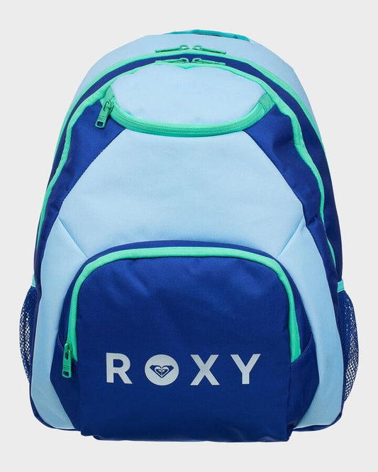 Image of Bags. Productname: roxy - Shadow Swell Solid Backpack - Airy Blue - in Airy Blue colour by brand - roxy