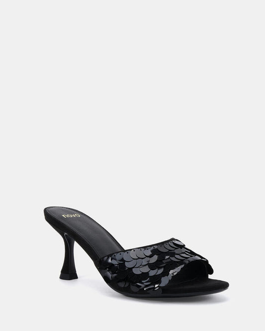 Image of Heels. Productname: Pear: Black - Women's Novo Evening in Black colour by brand - Novo