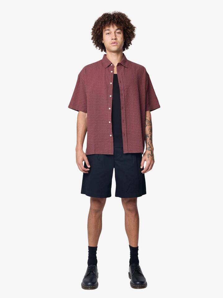 Image of Shirts. Productname: Article One Seltzer Shirt in Chai colour by brand - Article One