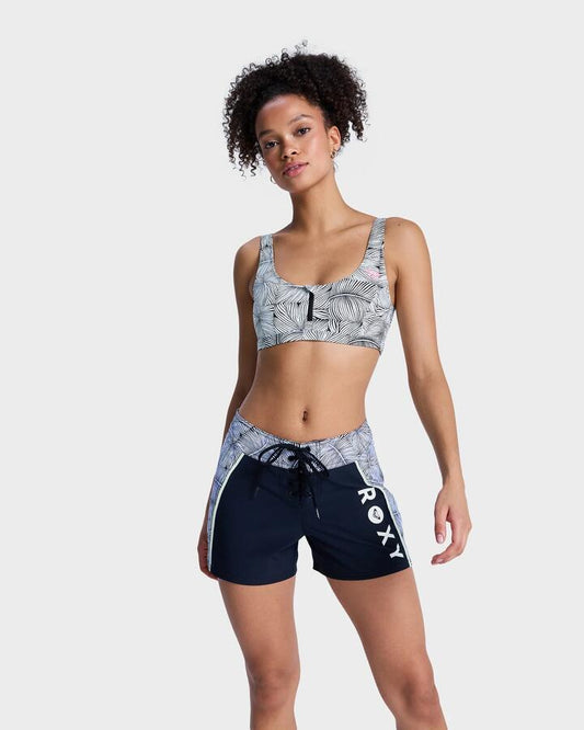 Image of Swimwear. Productname: roxy - Womens The Pro Surf Boardshorts - Anthracite Popiscus - in Anthracite Popiscus colour by brand - roxy