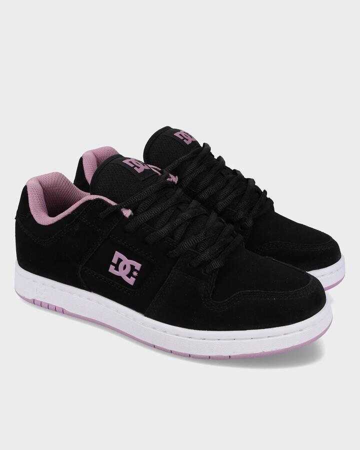 Image of Shoes. Productname: DC Shoes - Mens Manteca 4 Skate Shoes - Black/Lavender - in Black/Lavender colour by brand - DC Shoes