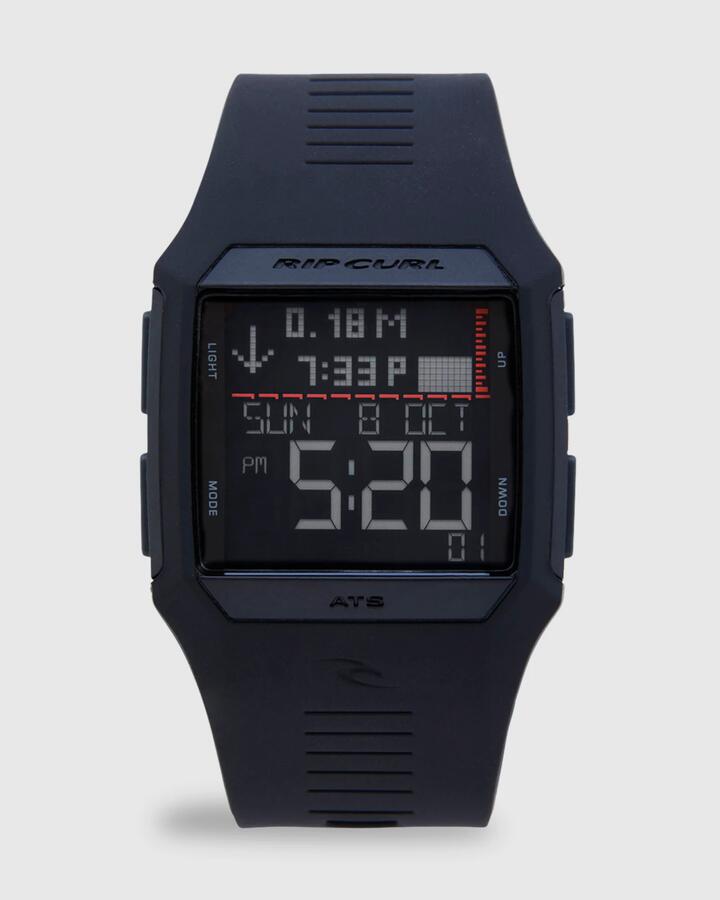 Image of Watches. Productname: Rip Curl - Rifles Tide Digital Watch - Midnight - in Midnight colour by brand - Rip Curl