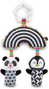 Image of Baby Toys & Activity Equipment. Product name - Early Learning Centre Black & White Baby Wind Chimes Sensory in colour by brand - Toymate