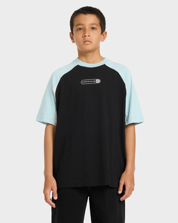 Image of T-Shirts. Product name - Billabong Boys 8-16 Spec 73 T-Shirt Black in Black colour by brand - Billabong