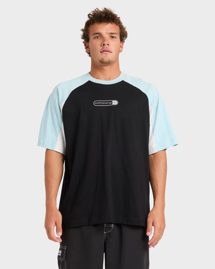 Image of T-Shirts. Product name - Billabong Mens Spec 73 Systems T-Shirt Black in Black colour by brand - Billabong