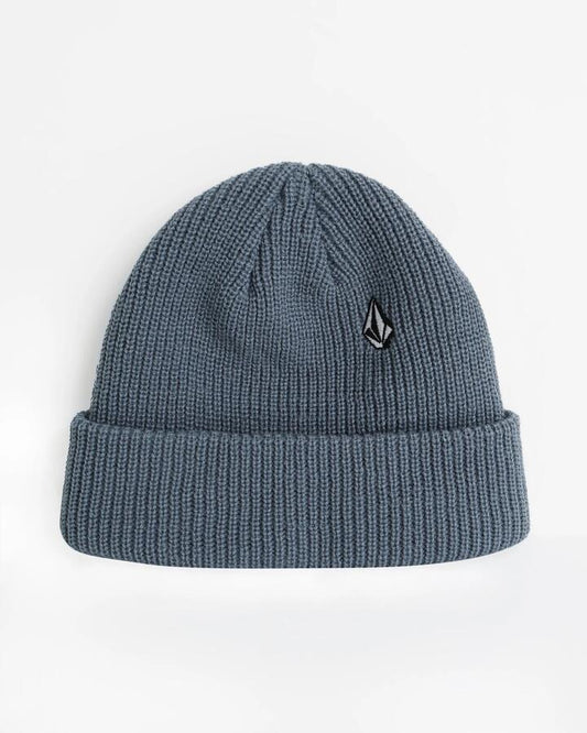 Image of Hats. Productname: volcom - Mens Full Stone Beanie - Blue Wash - in Blue Wash colour by brand - volcom