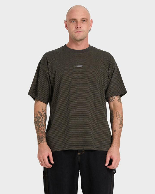 Image of T-Shirts. Product name - Billabong Mens Absense T-Shirt Navy in Navy colour by brand - Billabong