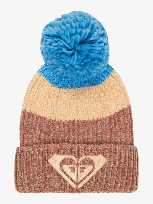Image of Hats. Productname: roxy - Womens Ocean Therapy Beanie - Brownie - in Brownie colour by brand - roxy