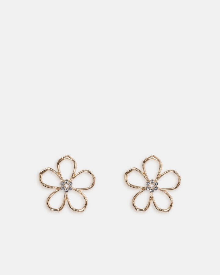 Image of Earrings. Productname: Earring - Denver: Metallic - Women's Earrings in Metallic colour by brand - Novo