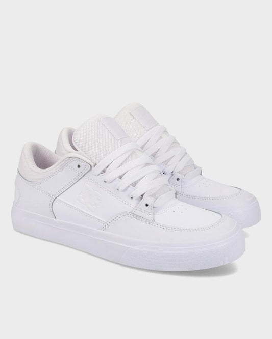 Image of Shoes. Productname: DC Shoes - Mens Onyx Skate Shoes - Off White/White - in Off White/White colour by brand - DC Shoes