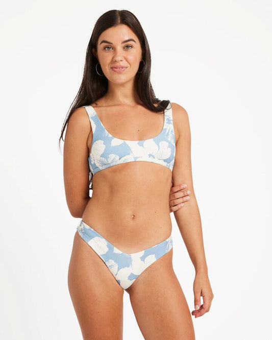 Image of Swimwear. Productname: Volcom - Womens Make Us Shine 90S V Bikini Bottom - Bay Blue - in Bay Blue colour by brand - Volcom