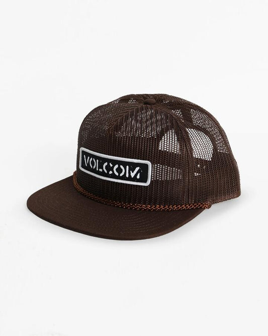 Image of Hats. Productname: volcom - Mens Hot Mesh Skate Cap - Dark Brown - in Dark Brown colour by brand - volcom