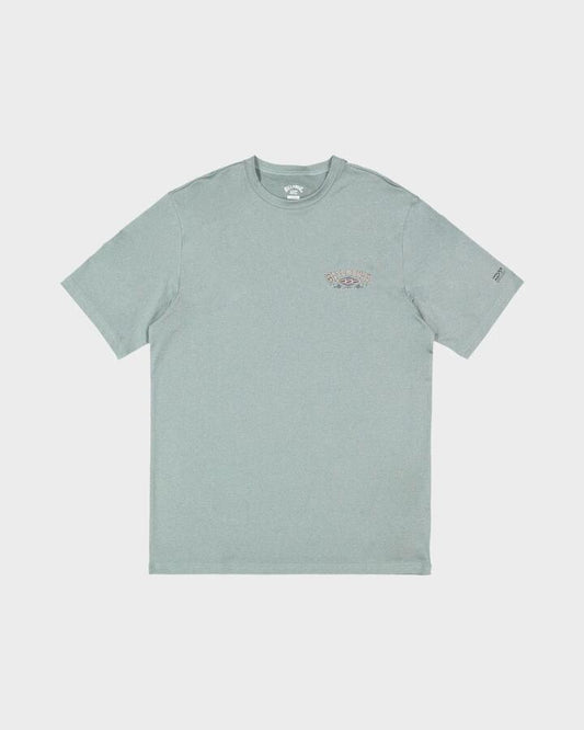 Image of T-Shirts. Product name - Billabong Mens Heritage Loose Fit Surf T-Shirt Sea Blue in Sea Blue colour by brand - Billabong