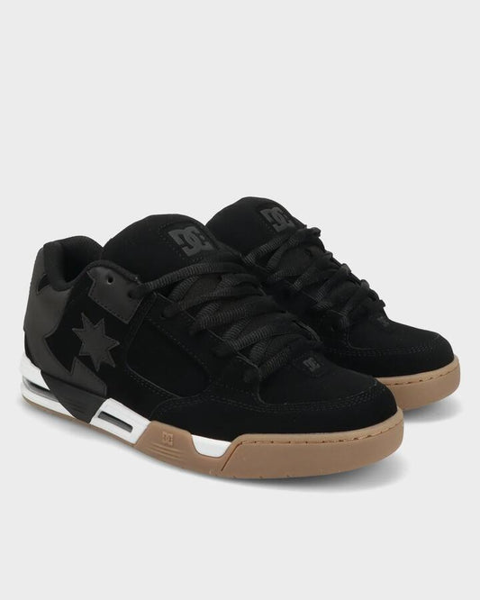 Image of Shoes. Productname: DC Shoes - Mens Dc Commad Skate Shoes - Black/Gum - in Black/Gum colour by brand - DC Shoes